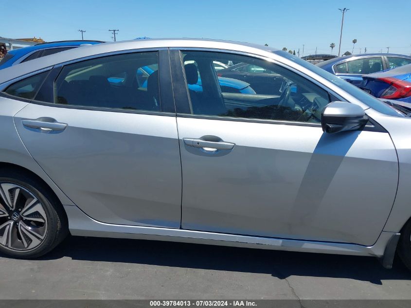 2018 Honda Civic Ex-T VIN: JHMFC1F43JX007372 Lot: 39784013