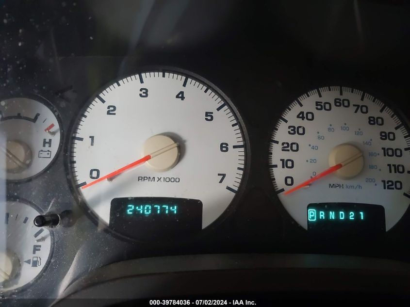 2002 Dodge Ram 1500 St VIN: 3D7HA18Z72G194104 Lot: 39784036