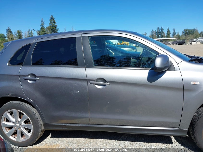 2013 Mitsubishi Outlander Sport Es VIN: 4A4AP3AU2DE017953 Lot: 39784077