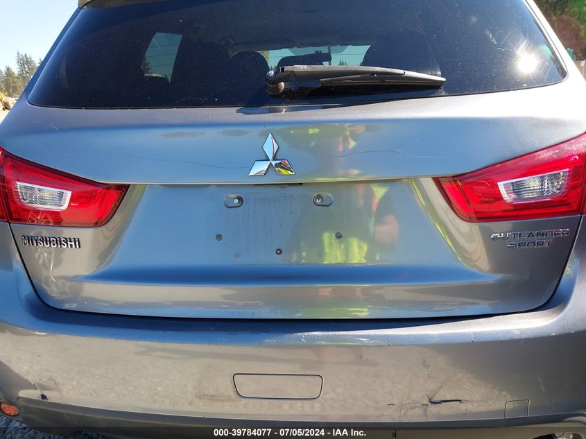 2013 Mitsubishi Outlander Sport Es VIN: 4A4AP3AU2DE017953 Lot: 39784077