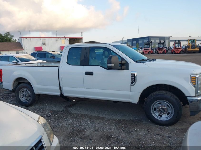 2019 Ford F-250 Xl VIN: 1FT7X2A65KEC09717 Lot: 39784104