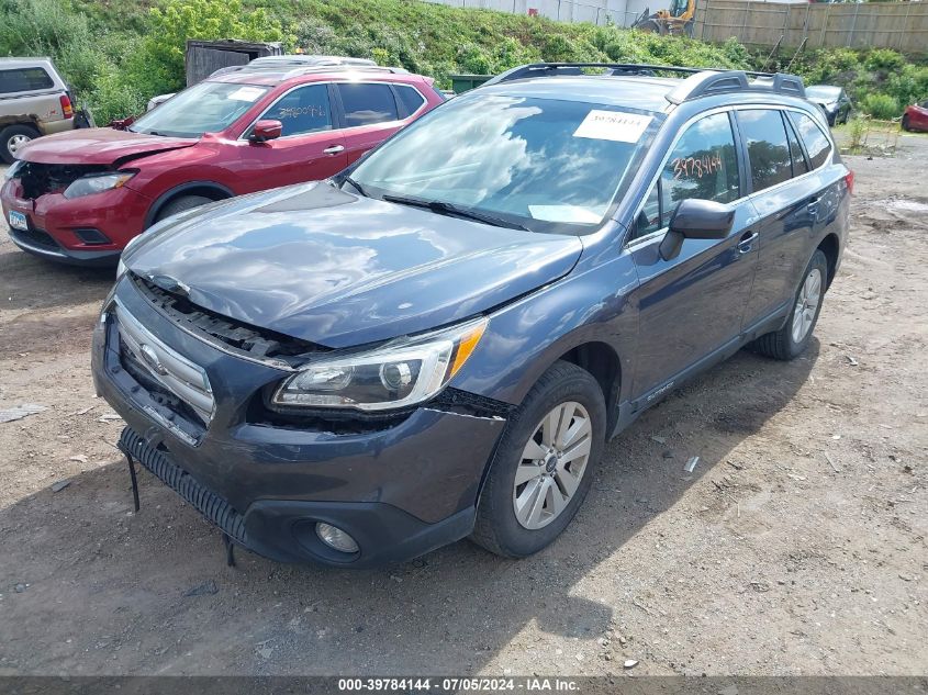 2016 Subaru Outback 2.5I Premium VIN: 4S4BSACCXG3221558 Lot: 39784144