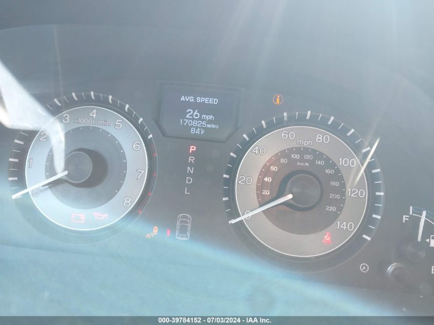 2012 Honda Odyssey Touring/Touring Elite VIN: 5FNRL5H92CB119768 Lot: 39784152