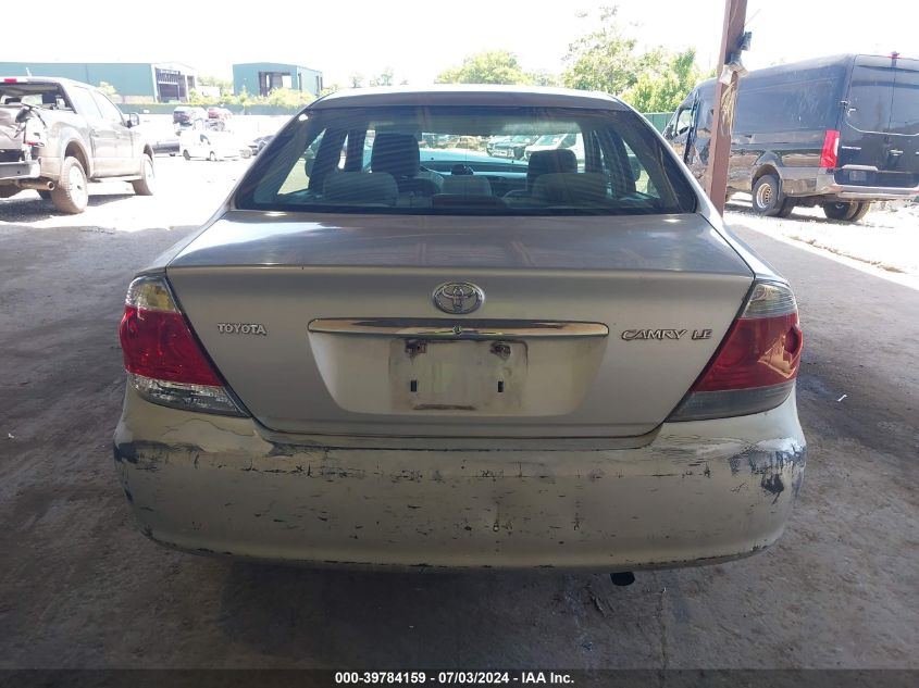 2006 Toyota Camry Le VIN: 4T1BE32K16U160945 Lot: 39784159