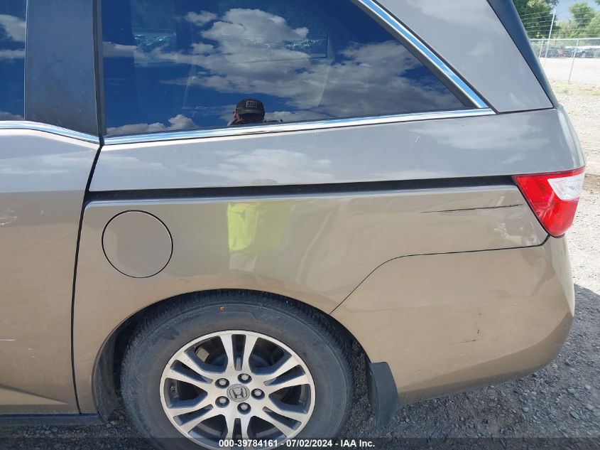 2011 Honda Odyssey Ex-L VIN: 5FNRL5H64BB096952 Lot: 39784161