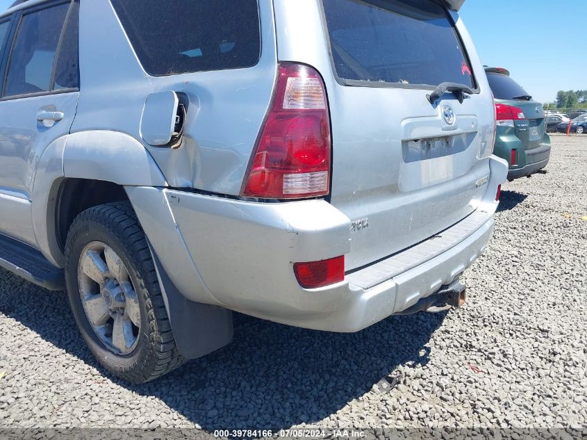 2005 Toyota 4Runner Limited V8 VIN: JTEBT17R050050359 Lot: 39784166