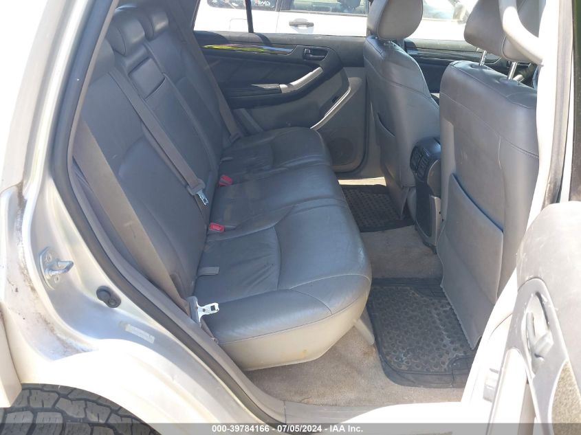 2005 Toyota 4Runner Limited V8 VIN: JTEBT17R050050359 Lot: 39784166