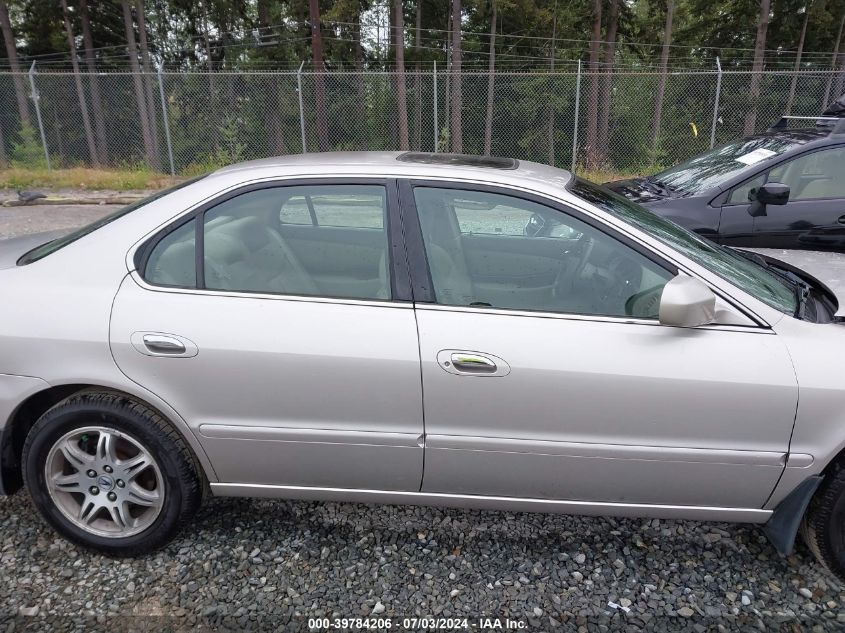 1999 Acura 3.2Tl VIN: 19UUA5651XA009388 Lot: 39784206