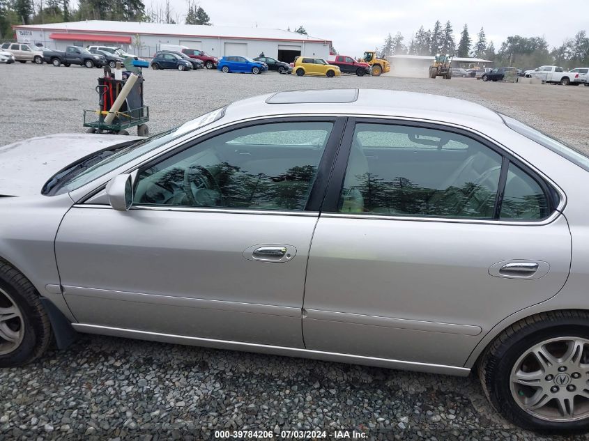 1999 Acura 3.2Tl VIN: 19UUA5651XA009388 Lot: 39784206