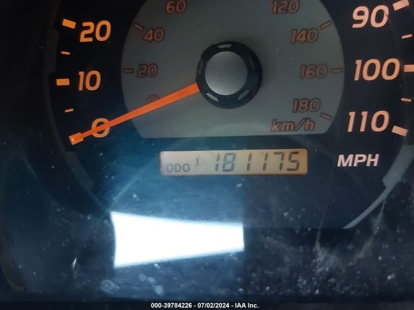 2005 Toyota 4Runner Sr5 V6 VIN: JTEZU14R558026740 Lot: 39784226