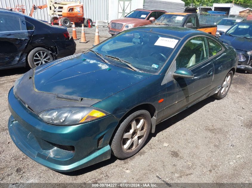 1999 Mercury Cougar V6 VIN: 1ZWHT61L6X5677923 Lot: 39784227