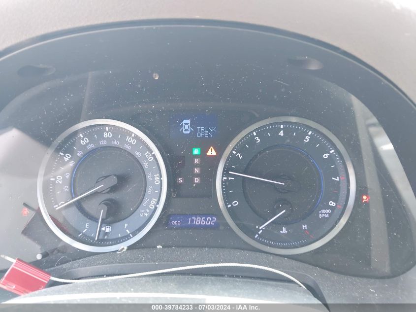 2011 Lexus Is 250 VIN: JTHCF5C21B5050349 Lot: 39784233