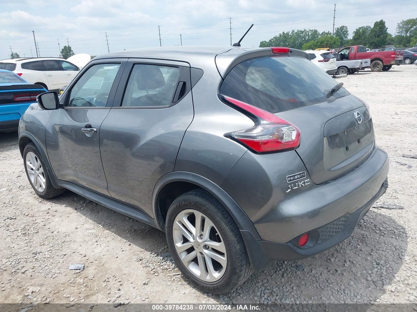 2015 Nissan Juke S/Sv/Sl/Nismo VIN: JN8AF5MR1FT503119 Lot: 39784238