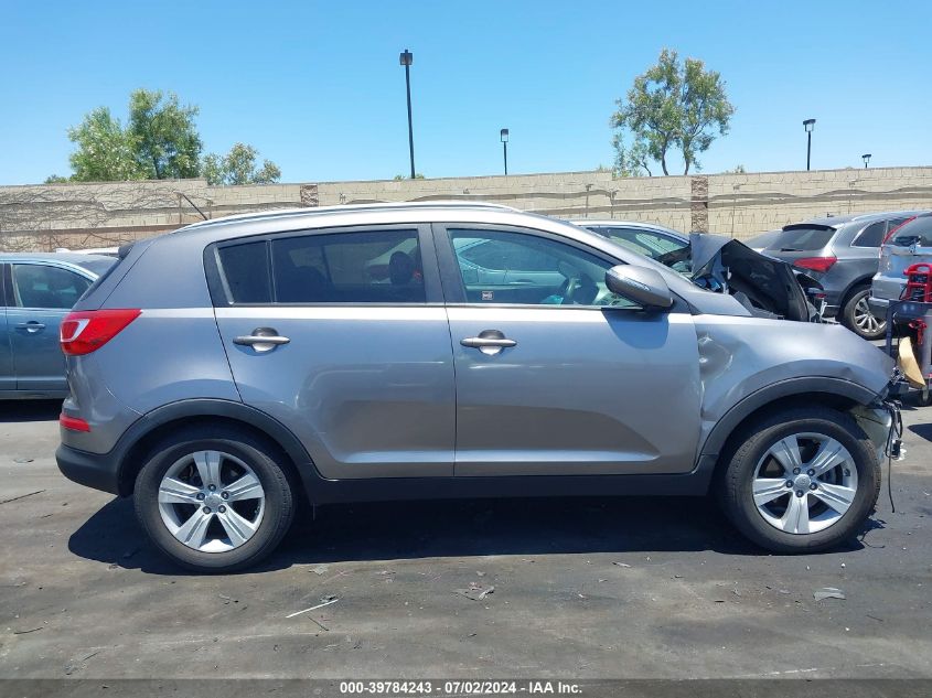 2012 Kia Sportage Lx VIN: KNDPB3A2XC7273890 Lot: 39784243