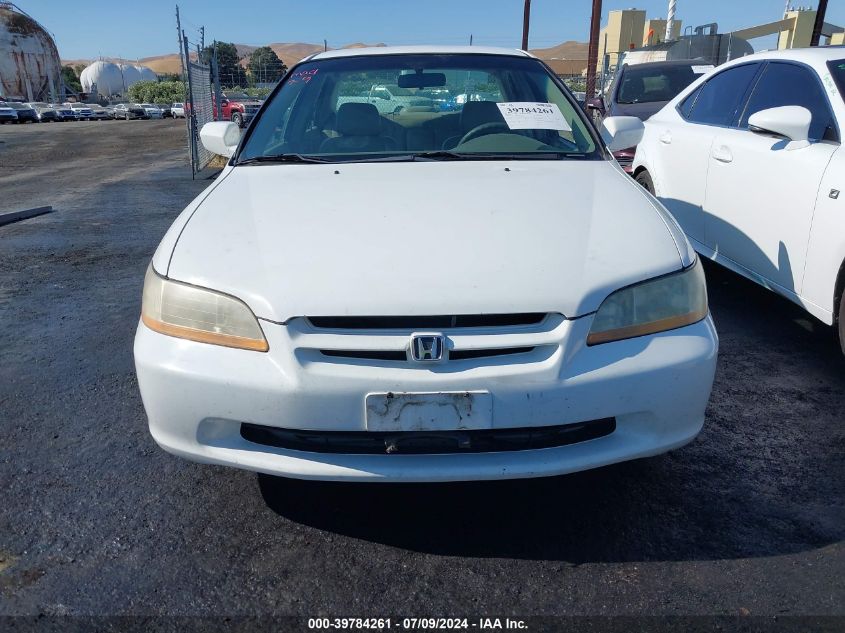 2000 Honda Accord 2.3 Lx VIN: 3HGCG6658YG707354 Lot: 39784261