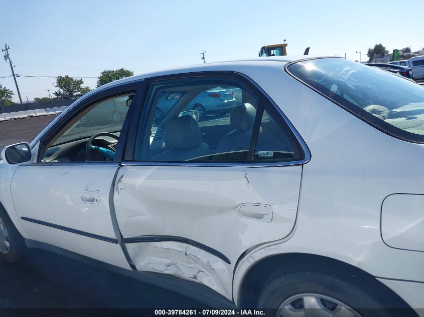 2000 Honda Accord 2.3 Lx VIN: 3HGCG6658YG707354 Lot: 39784261