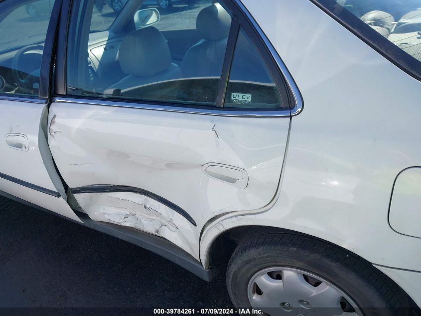 2000 Honda Accord 2.3 Lx VIN: 3HGCG6658YG707354 Lot: 39784261