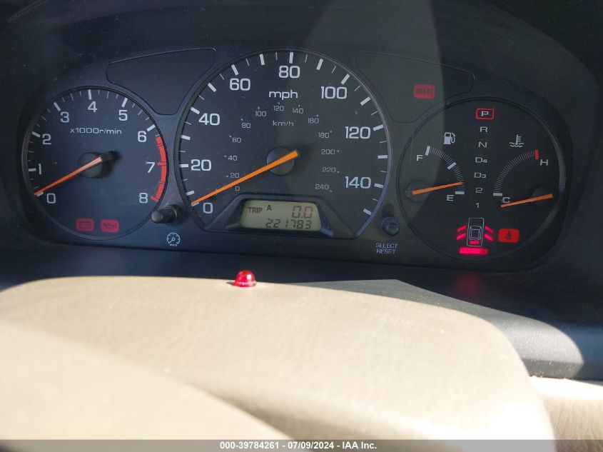 2000 Honda Accord 2.3 Lx VIN: 3HGCG6658YG707354 Lot: 39784261