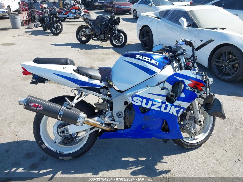 2002 Suzuki Gsx-R600 VIN: JS1GN7BA822101965 Lot: 39784264