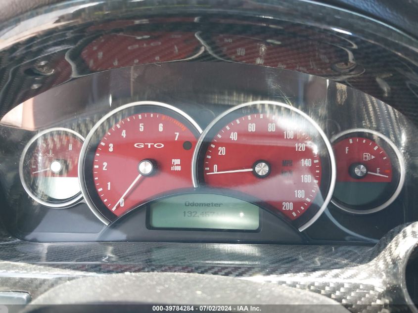 2004 Pontiac Gto VIN: 6G2VX12G64L194742 Lot: 39784284