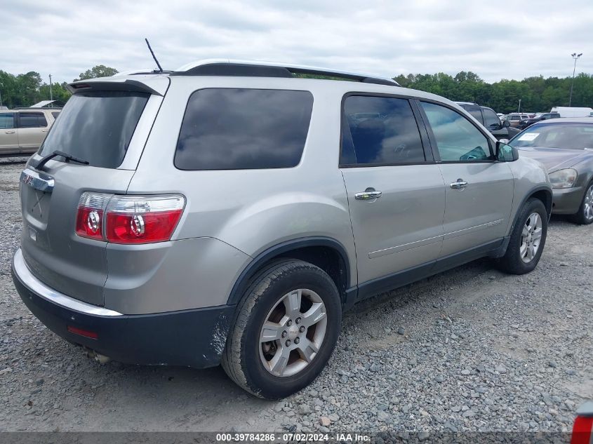 1GKER13758J130408 2008 GMC Acadia Sle-1