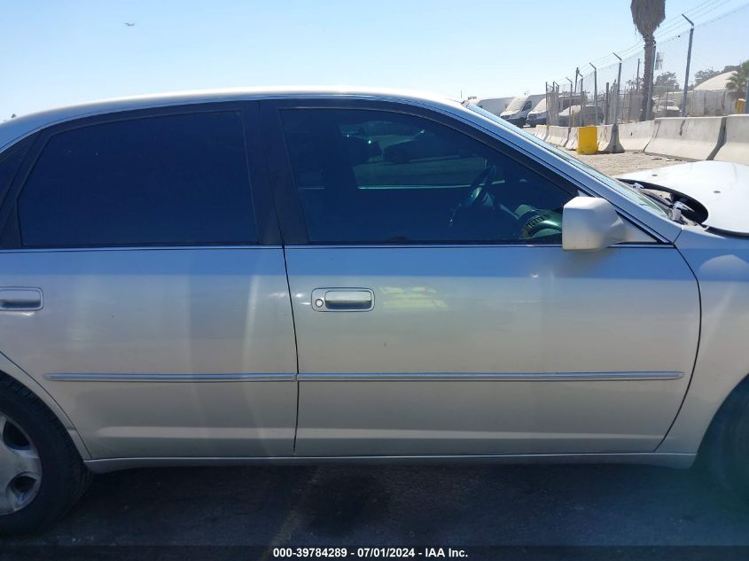 2003 Toyota Avalon Xls VIN: 4T1BF28B83U314724 Lot: 39784289