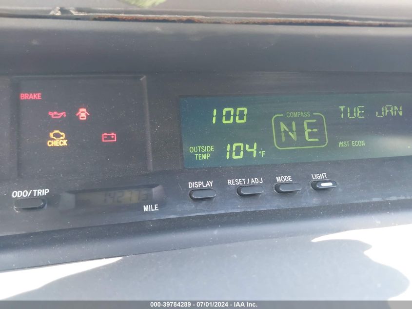 2003 Toyota Avalon Xls VIN: 4T1BF28B83U314724 Lot: 39784289