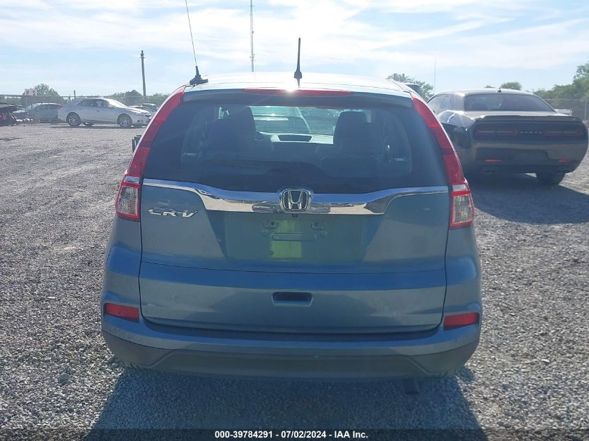 2015 Honda Cr-V Lx VIN: 2HKRM3H33FH552633 Lot: 39784291