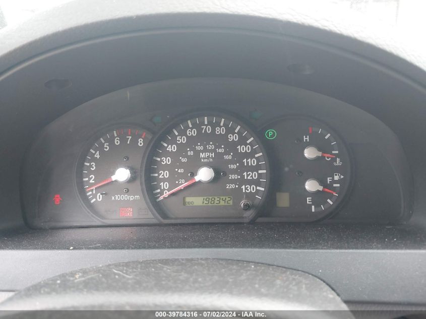 2005 Kia Sorento Ex/Lx VIN: KNDJC733255430603 Lot: 39784316