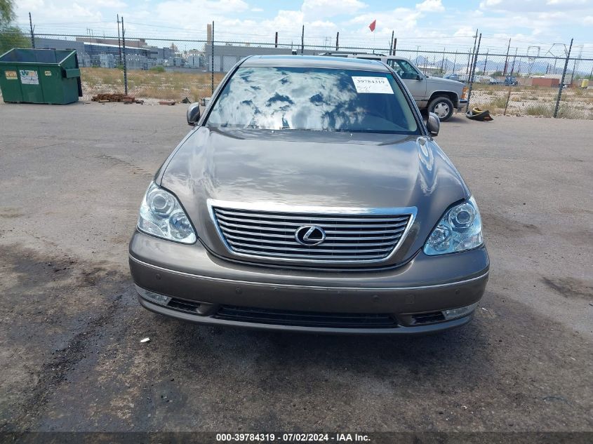 2004 Lexus Ls 430 VIN: JTHBN36F940169395 Lot: 39784319