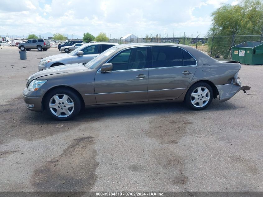 2004 Lexus Ls 430 VIN: JTHBN36F940169395 Lot: 39784319