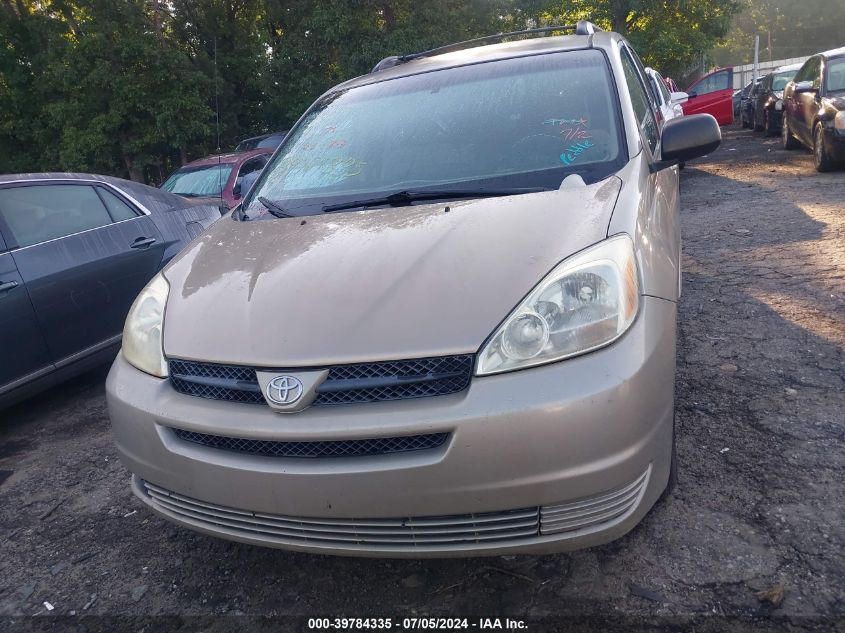 5TDZA23C55S303267 2005 Toyota Sienna Le