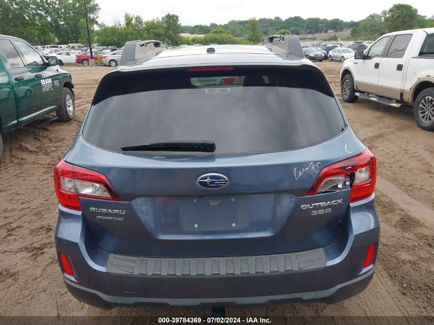 2015 Subaru Outback 3.6R Limited VIN: 4S4BSELC8F3213755 Lot: 39784369