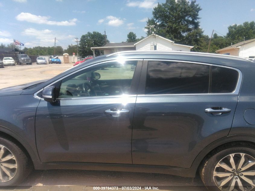 2018 Kia Sportage Ex VIN: KNDPN3AC4J7390006 Lot: 39784373