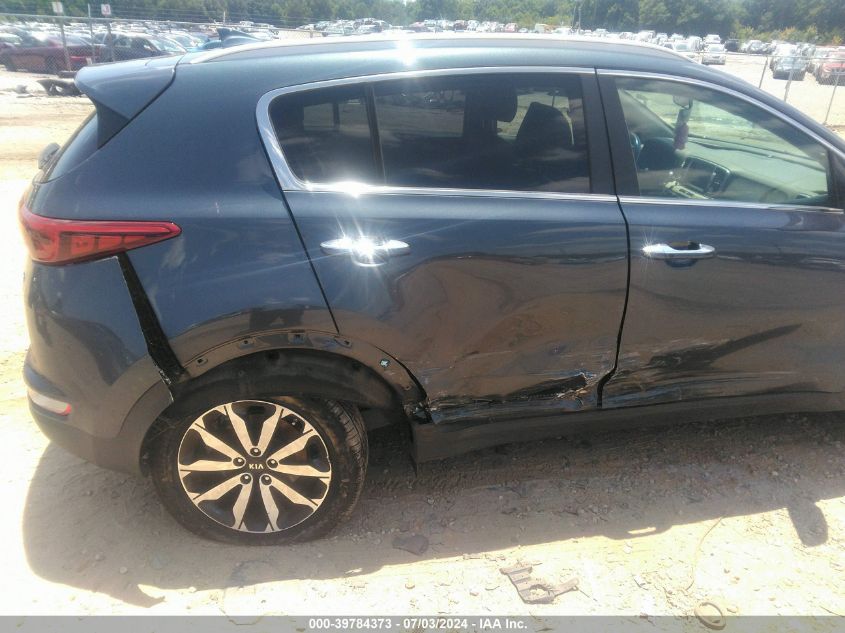 2018 Kia Sportage Ex VIN: KNDPN3AC4J7390006 Lot: 39784373