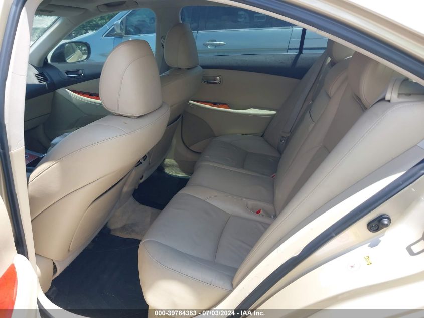 2007 Lexus Es 350 VIN: JTHBJ46G872102564 Lot: 39784383