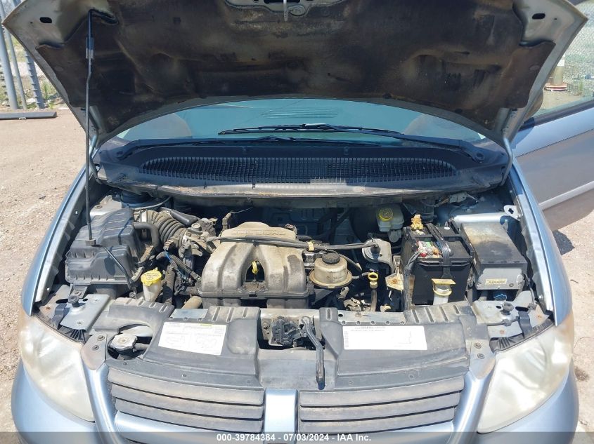 2006 Dodge Caravan Se VIN: 1D4GP25B26B750225 Lot: 39784384