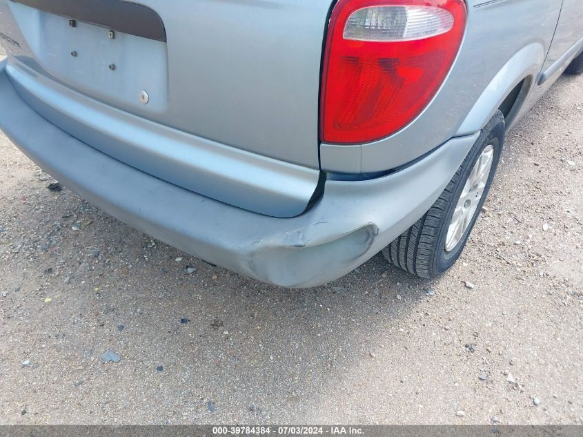 2006 Dodge Caravan Se VIN: 1D4GP25B26B750225 Lot: 39784384