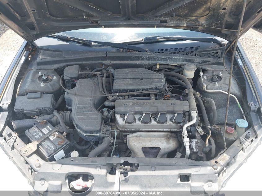 2004 Honda Civic Lx VIN: 2HGES16664H630951 Lot: 39784396