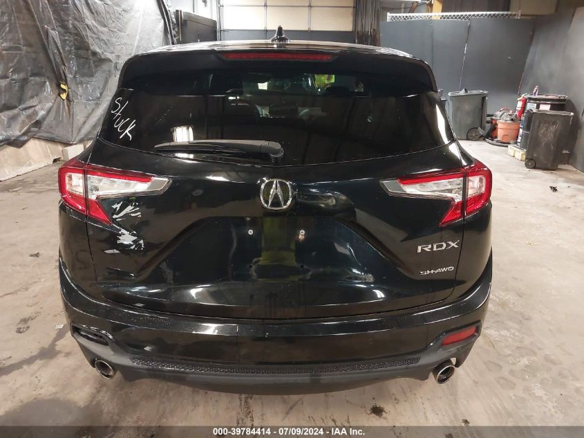 2020 Acura Rdx Technology Package VIN: 5J8TC2H50LL007082 Lot: 39784414