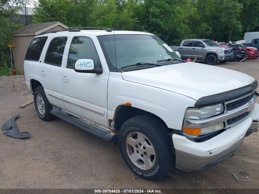 1GNEK13T65J106831 2005 Chevrolet Tahoe Lt