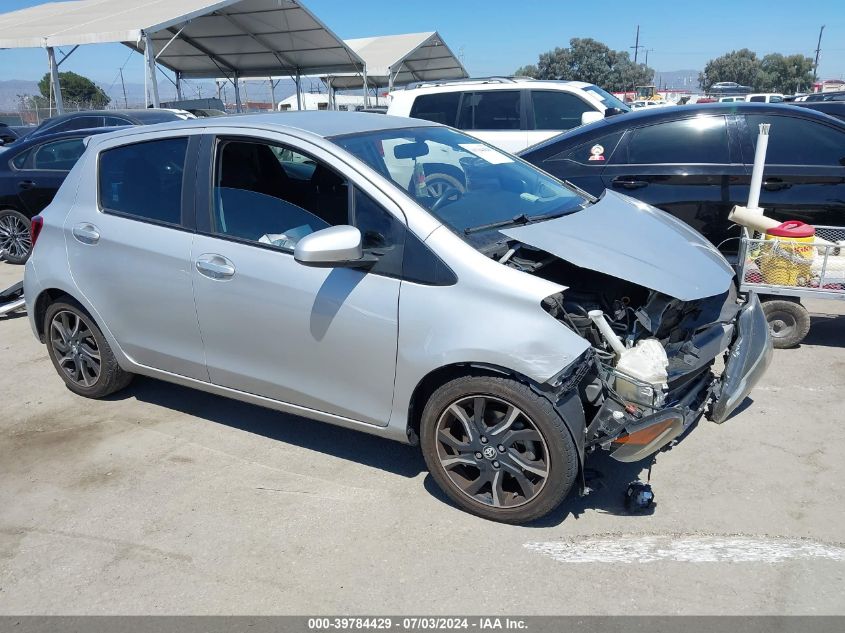 2015 Toyota Yaris Se VIN: VNKKTUD32FA015234 Lot: 39784429