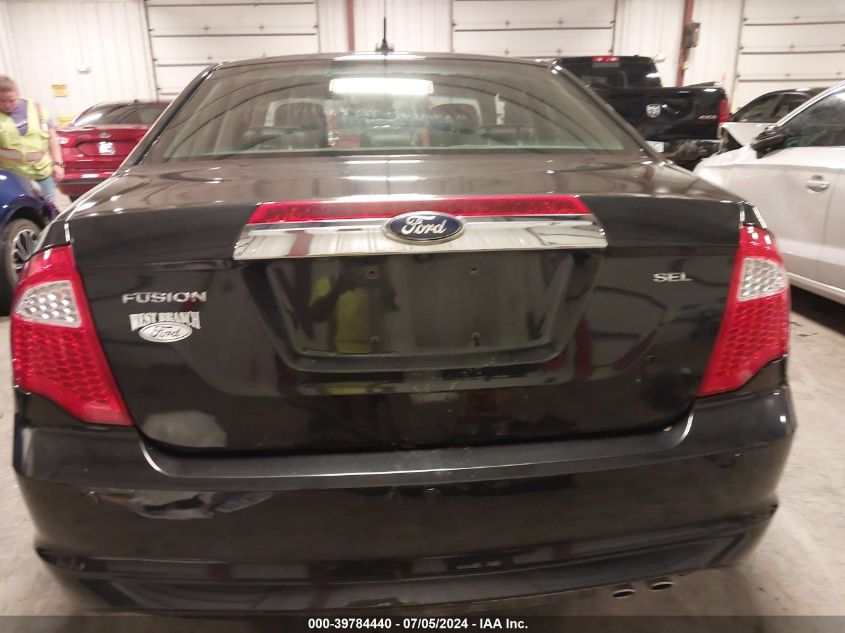 2012 Ford Fusion Sel VIN: 3FAHP0JA1CR362404 Lot: 39784440