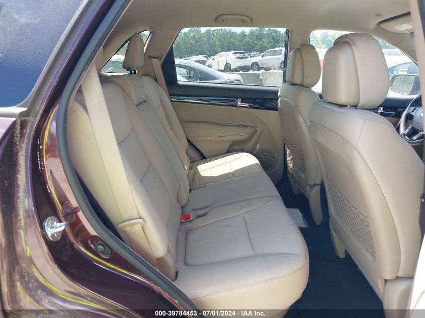 2012 Kia Sorento Lx VIN: 5XYKT4A67CG248691 Lot: 39784453