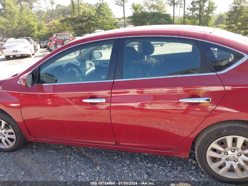 2014 Nissan Sentra S VIN: 3N1AB7AP4EL618633 Lot: 39784468