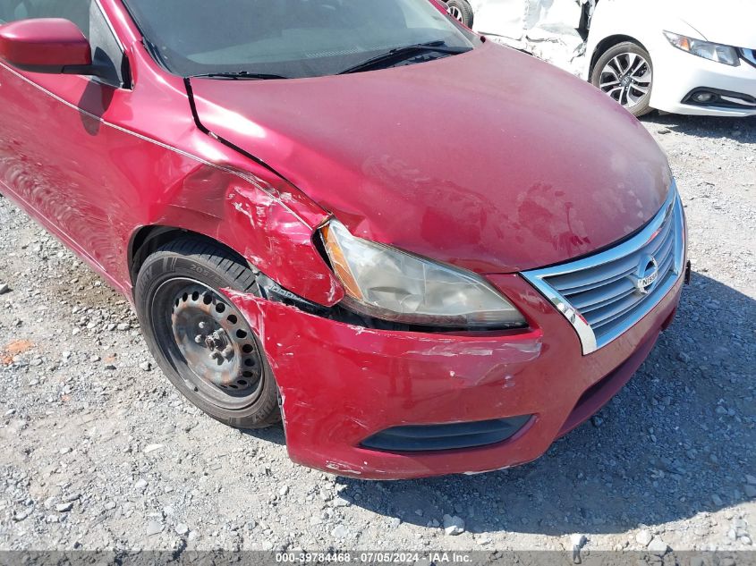 2014 Nissan Sentra S VIN: 3N1AB7AP4EL618633 Lot: 39784468