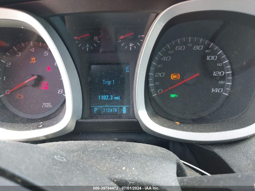 2011 Chevrolet Equinox 1Lt VIN: 2CNALDEC7B6258852 Lot: 39784472