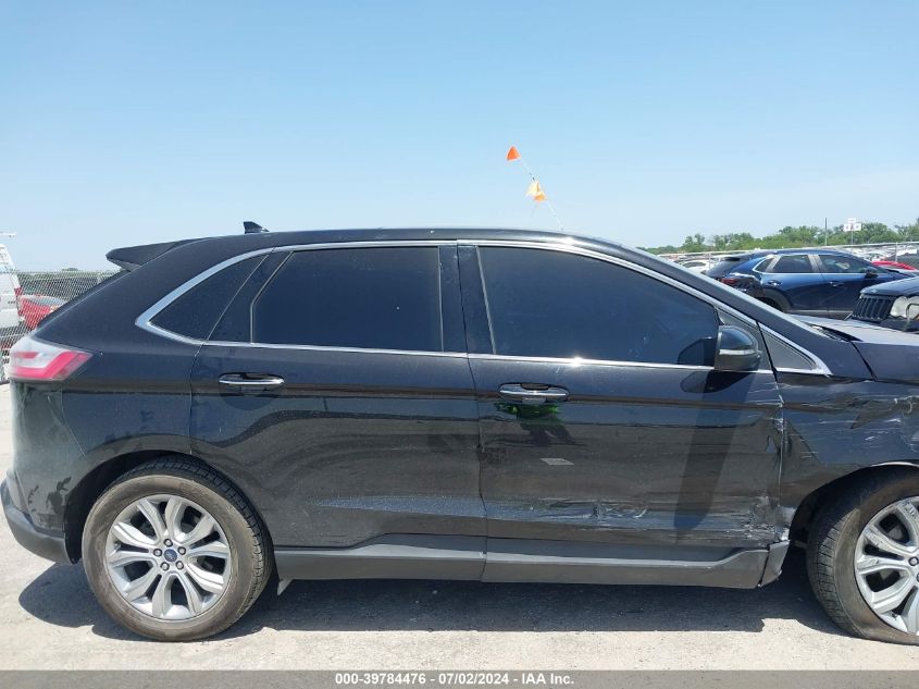 2019 Ford Edge Titanium VIN: 2FMPK3K95KBB89148 Lot: 39784476