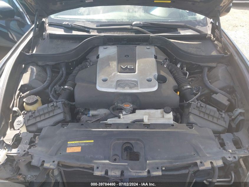 2012 Infiniti G25 Journey VIN: JN1DV6AP7CM810467 Lot: 39784480