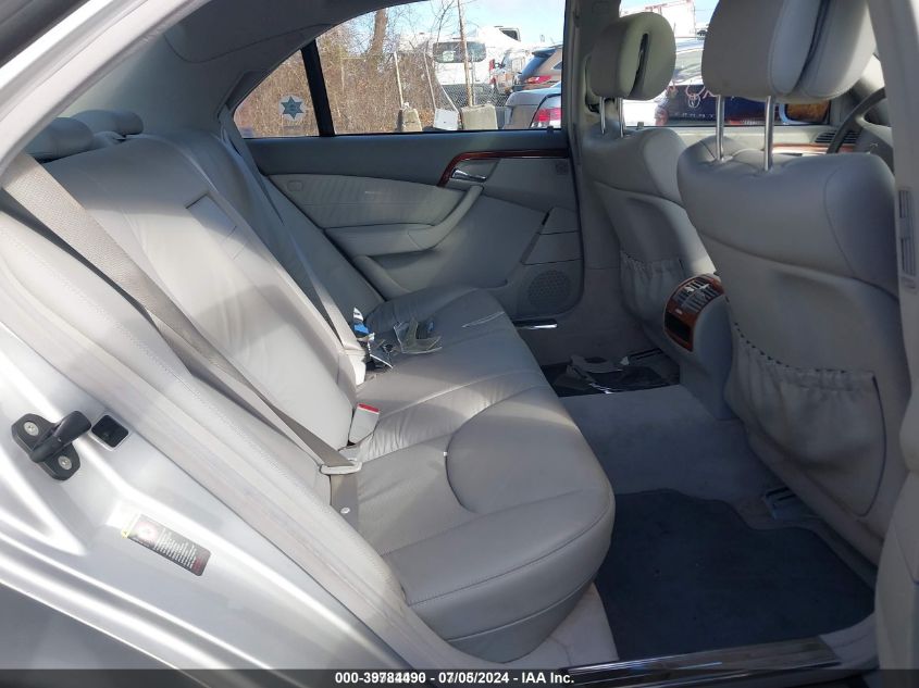 2005 Mercedes-Benz S 430 VIN: WDBNG70J35A439275 Lot: 39784490